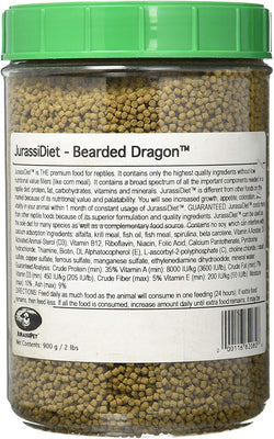 jurassidiet – Bearded Dragon, 900 g/2 libras - BESTMASCOTA.COM