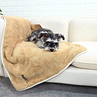 PAWZ - Manta para perro, suave, suave y cálida, doble cara, sin pelusas, para perros y gatos y animales pequeños, tamaño pequeño - BESTMASCOTA.COM