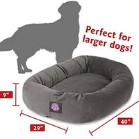 Majestic Pet - Cama de gamuza para perros - BESTMASCOTA.COM