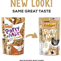 Purina Friskies Party Mix Adult Cat Treats – (10) 2.1 oz. Bolsas. - BESTMASCOTA.COM