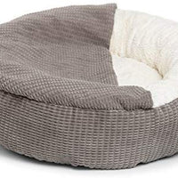 Cama acogedora Best Friends by Sheri, cama de lujo para perros y gatos con cobija, cálida y segura. Brinda apoyo para la cabeza, el cuello y las articulaciones, lavable a máquina, parte inferior resistente al agua - BESTMASCOTA.COM
