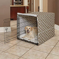 MidWest funda para jaula de perro, funda para jaula de privacidad para perros, se adapta a cajas de perro Midwest, se puede lavar a máquina y secar - BESTMASCOTA.COM