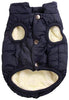 JoyDaog - Chaqueta de forro polar para perro, 2 capas, para cachorro, para invierno y clima frío, suave y resistente al viento, para perros pequeños - BESTMASCOTA.COM