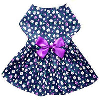 Petroom - Vestido de perro para cachorro, diseño de princesa floral para perros pequeños, gatos para verano - BESTMASCOTA.COM