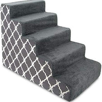 Los mejores suministros para mascotas fabricados en Estados Unidos escalones/escaleras para mascotas con espuma certificada CertiPUR-US para perros y gatos - BESTMASCOTA.COM
