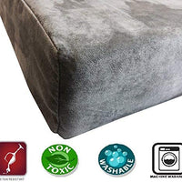 Dogbed4less Cama para perro de espuma viscoelástica, ortopédica, funda impermeable interna y 2 fundas exteriores lavables, varios tamaños, colores - BESTMASCOTA.COM