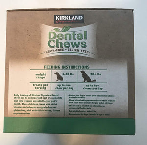 Kirkland Signature, dental chews para perros. - BESTMASCOTA.COM