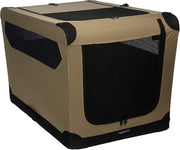 AmazonBasics - Caja plegable para perros con formación de carreras - BESTMASCOTA.COM