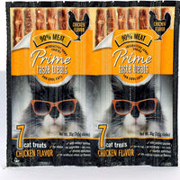 Prime Sabor Treats pollo Jerky Treat para gatos, 35 g - BESTMASCOTA.COM