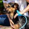 Herramienta de baño para mascotas Aquapaw | Pulverizador de ducha y fregador en uno, apto para bañera de ducha y manguera de jardín al aire libre, aseo de caballos. - BESTMASCOTA.COM