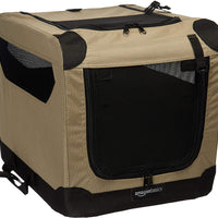 AmazonBasics - Caja plegable para perros con formación de carreras - BESTMASCOTA.COM