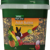 Wild Harvest Wh-83544 Wild Harvest - Dieta de nutrición avanzada para conejos, 4.5 libras - BESTMASCOTA.COM