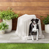 AmazonBasics Casa para mascotas, interior/exterior, grande - BESTMASCOTA.COM