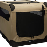 AmazonBasics - Caja plegable para perros con formación de carreras - BESTMASCOTA.COM