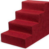 Los mejores suministros para mascotas fabricados en Estados Unidos escalones/escaleras para mascotas con espuma certificada CertiPUR-US para perros y gatos - BESTMASCOTA.COM