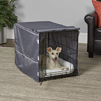 MidWest funda para jaula de perro, funda para jaula de privacidad para perros, se adapta a cajas de perro Midwest, se puede lavar a máquina y secar - BESTMASCOTA.COM