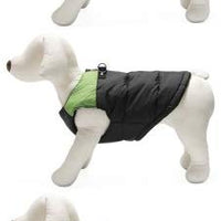 Gooby - Padded Vest, Dog Jacket Coat Sweater with Zipper Closure and Leash Ring - BESTMASCOTA.COM