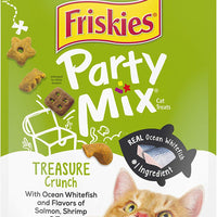 Purina Friskies Party Mix Adult Cat Treats - (6) 6 oz. Pouches - BESTMASCOTA.COM