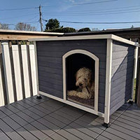 A4Pet - Casa de madera para perro al aire libre - BESTMASCOTA.COM