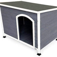 A4Pet - Casa de madera para perro al aire libre - BESTMASCOTA.COM