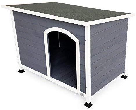 A4Pet - Casa de madera para perro al aire libre - BESTMASCOTA.COM