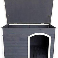 A4Pet - Casa de madera para perro al aire libre - BESTMASCOTA.COM