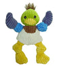 HuggleHounds - Juguete de peluche chirriante para perros con nudos para masticadores agresivos - BESTMASCOTA.COM