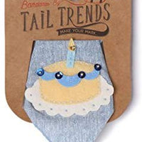 Tail Trends - Bandana unisex para perro, 100 % algodón - BESTMASCOTA.COM