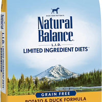 Natural Balance L.I.D. Alimento seco para perros con ingredientes limitados, libre de granos - BESTMASCOTA.COM