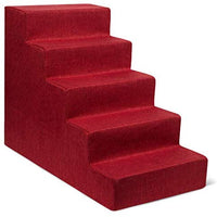 Los mejores suministros para mascotas fabricados en Estados Unidos escalones/escaleras para mascotas con espuma certificada CertiPUR-US para perros y gatos - BESTMASCOTA.COM