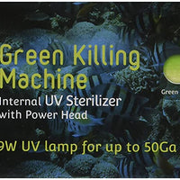 AA Aquarium Máquina eliminadora de verdes, esterilizador interno de 9 W con cabezal para energía eléctrica - BESTMASCOTA.COM