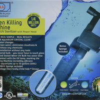 AA Aquarium Máquina eliminadora de verdes, esterilizador interno de 9 W con cabezal para energía eléctrica - BESTMASCOTA.COM