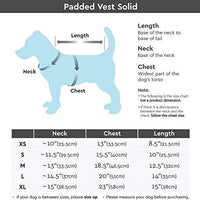 Gooby - Padded Vest, Dog Jacket Coat Sweater with Zipper Closure and Leash Ring - BESTMASCOTA.COM