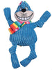 HuggleHounds - Juguete de peluche chirriante para perros con nudos para masticadores agresivos - BESTMASCOTA.COM