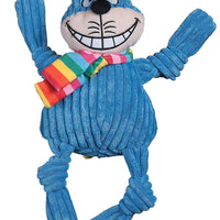 HuggleHounds - Juguete de peluche chirriante para perros con nudos para masticadores agresivos - BESTMASCOTA.COM