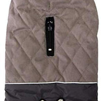 Abrigos reversibles para perros pequeños, impermeables y cálidos de algodón para cachorros para invierno frío, color rojo - BESTMASCOTA.COM
