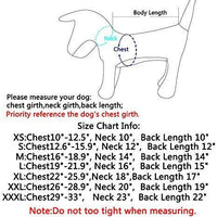 Abrigos reversibles para perros pequeños, impermeables y cálidos de algodón para cachorros para invierno frío, color rojo - BESTMASCOTA.COM
