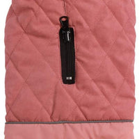 Abrigos reversibles para perros pequeños, impermeables y cálidos de algodón para cachorros para invierno frío, color rojo - BESTMASCOTA.COM