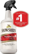 Absorbine 32 fl oz Premium Showsheen Showering Shine Original Hair Polish & Detangler, color blanco - BESTMASCOTA.COM