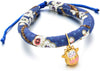 Accesyes - Collar de gato con estampado japonés Chirimen con corbata para gato, mascota, ajustable, talla única - BESTMASCOTA.COM