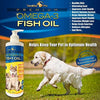 Aceite de pescado con omega 3 líquido para perros y gatos, suplemento alimenticio completamente natural probado para consumo humano, capturados en aguas de ambiente salvaje de los países nórdicos de Islandia, con mayor EPA y DHA que el aceite de salmón de - BESTMASCOTA.COM