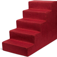 Los mejores suministros para mascotas fabricados en Estados Unidos escalones/escaleras para mascotas con espuma certificada CertiPUR-US para perros y gatos - BESTMASCOTA.COM