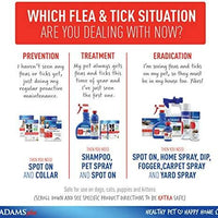 Adams Plus Champú para pulgas y garrapatas con precor, 24 onzas, azul - BESTMASCOTA.COM