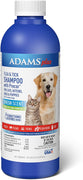 Adams Plus Champú para pulgas y garrapatas con precor, 24 onzas, azul - BESTMASCOTA.COM