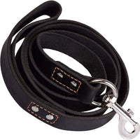 ADITYNA Correa para perro de piel resistente, 6 pies, correa de cuero fuerte y suave para perros extra grandes, grandes y medianos, correa de entrenamiento para perro - BESTMASCOTA.COM