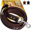 ADITYNA Correa para perro de piel resistente, 6 pies, correa de cuero fuerte y suave para perros extra grandes, grandes y medianos, correa de entrenamiento para perro - BESTMASCOTA.COM