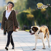 ADITYNA Correa para perro de piel resistente, 6 pies, correa de cuero fuerte y suave para perros extra grandes, grandes y medianos, correa de entrenamiento para perro - BESTMASCOTA.COM