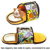 ADOGGYGO - Bolsa de transporte para hámster de bebé con correa, transpirable, portátil, para hámster, cobaya, erizo, ardilla, ratones, ratas, azúcar - BESTMASCOTA.COM