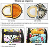 ADOGGYGO - Bolsa de transporte para hámster de bebé con correa, transpirable, portátil, para hámster, cobaya, erizo, ardilla, ratones, ratas, azúcar - BESTMASCOTA.COM