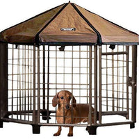 Advant perreras de lujo  con puerta de acceso Pet Gazebo - BESTMASCOTA.COM